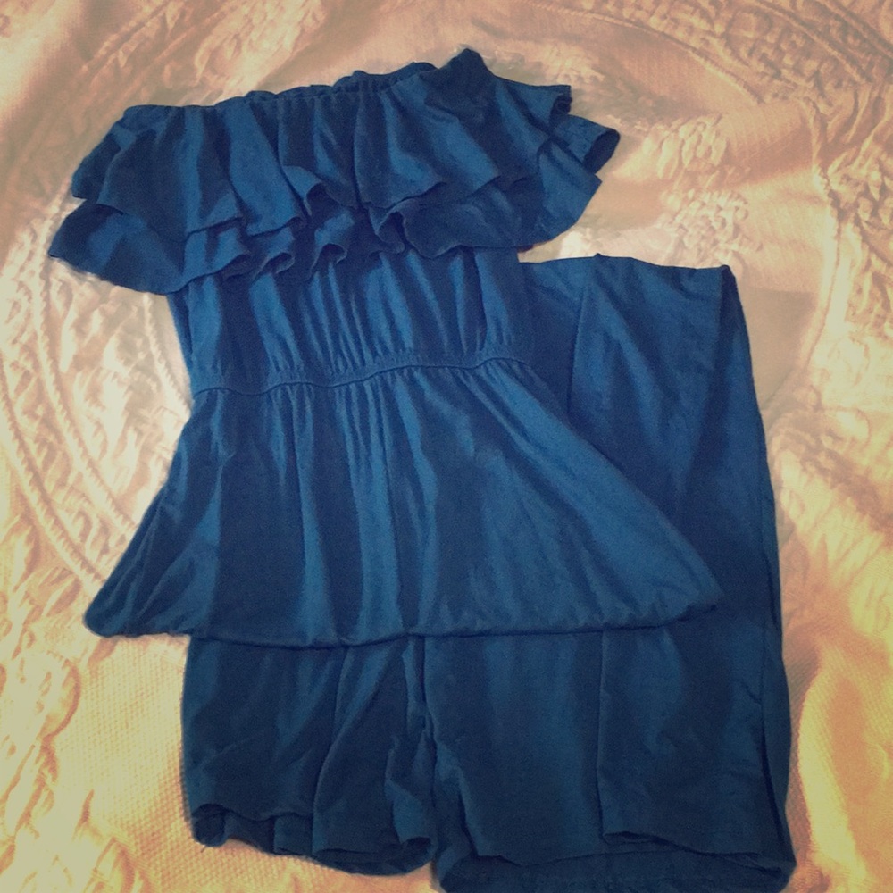 One piece pants Romper